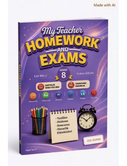 My Teacher Elt 8. Sınıf Home Work & Exam Book (Ezel Ballı)