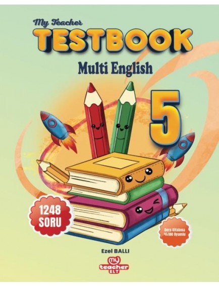My Teacher Yayınları 5.Sınıf Testbook Multienglısh 2 Kitap (1-8*9-16)