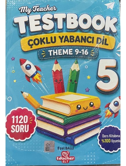 My Teacher Yayınları 5.Sınıf Testbook Multienglısh 2 Kitap (1-8*9-16)
