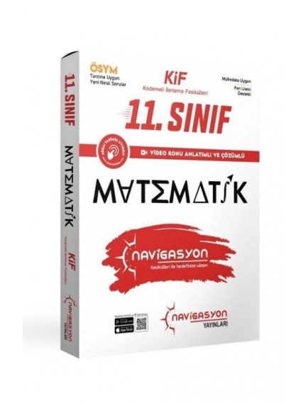 Navigasyon Yayınları 11. Sınıf Matematik Kif Set