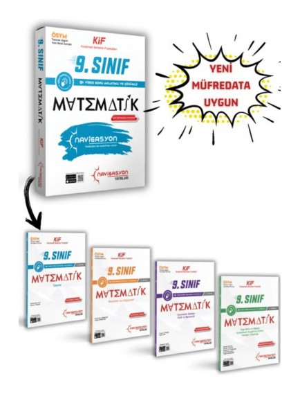 Navigasyon Yayınları 9. Sınıf Matematik Kademeli İlerleme Fasikülleri Set (26)