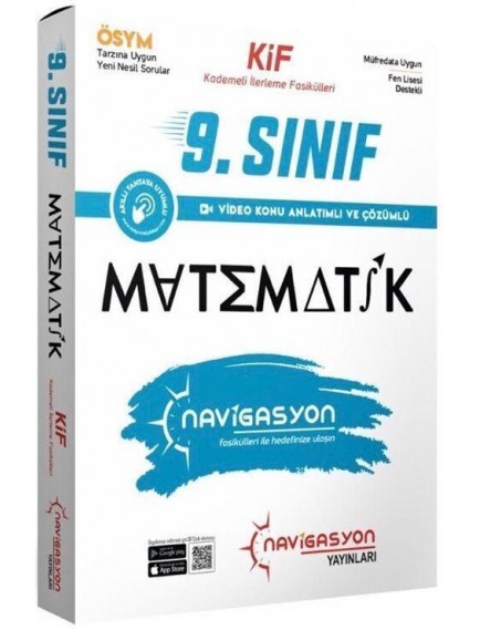 Navigasyon Yayınları 9. Sınıf Matematik Kademeli İlerleme Fasikülleri Set
