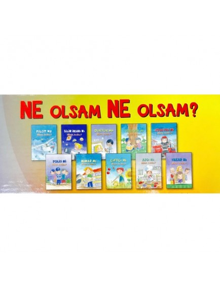 Çalışkan Yayınları 2. Sınıf Ne Olsam Ne Olsam Meslekler Serisi (10 Kitap) - Siyami Yozgat(23)