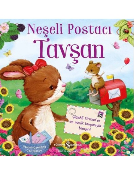 Neşeli Postacı Tavşan - Hannah Campling - İş Bankası Kültür Yayınları