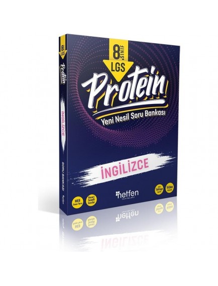 Netfen Yayınları 8. Sınıf İngilizce Soru Bankası