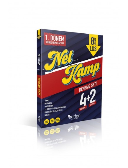 Netfen Yayınları 8. Sınıf Netkamp 1.Dönem 4+2 Deneme