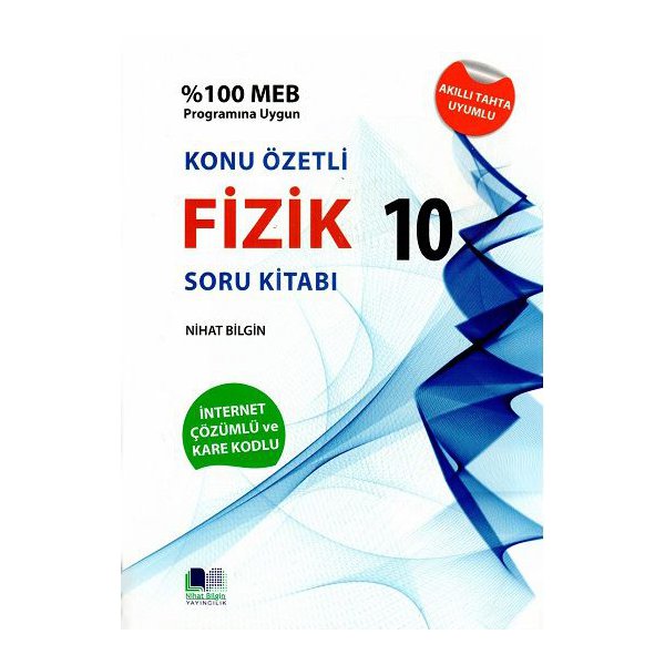 Nihat Bilgin Yayınları 10. Sınıf Fizik Çözümlü Soru Bankası