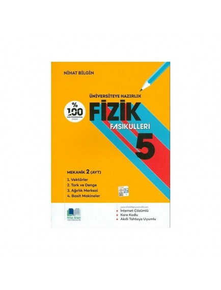 Nihat Bilgin Yayınları Ayt Fizik Fasikülleri 5 