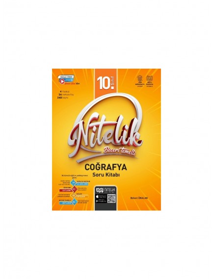 Nitelik Yayınları 10. Sınıf Coğrafya Soru Bankası 