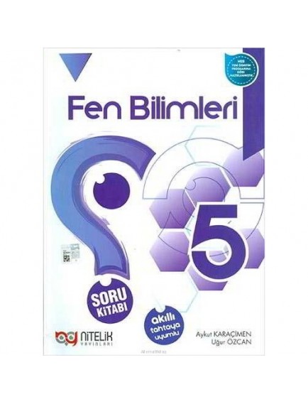 Nitelik Yayınları 5. Sınıf Fen Bilimleri Soru Kitabı