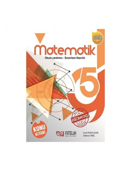 Nitelik Yayınları 5. Sınıf Matematik Konu Kitabı