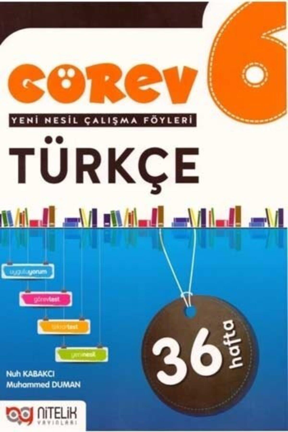 Nitelik Yayınları 6. Sınıf Görev Türkçe