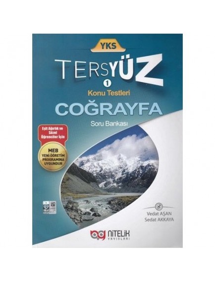 Nitelik Yayınları Tyt-Ayt Tersyüz Coğrafya Soru Bankası
