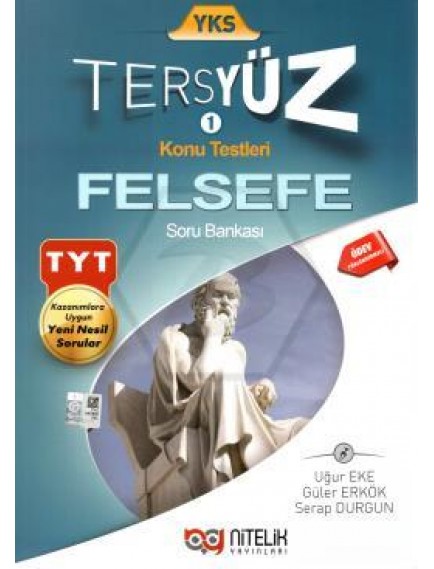 Nitelik Yayınları Tyt Felsefe Tersyüz Soru Bankası