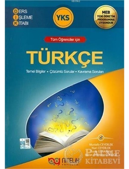 Nitelik Yayınları Tyt Türkçe Ders İşleme Kitabı