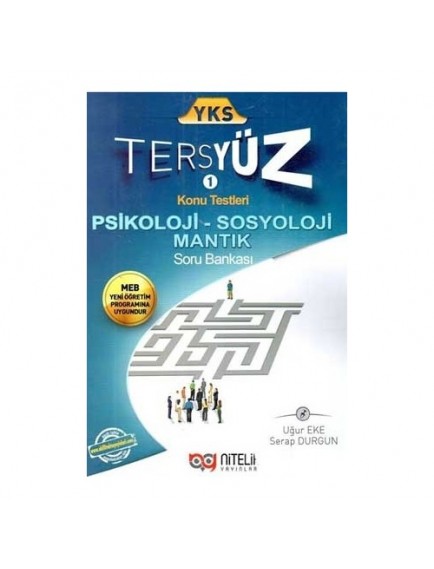 Nitelik Yayınları Yks Tersyüz Psikoloji-Sosyoloji-Mantık Soru Bankası