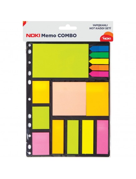 Noki Memo Combo Yapışkan Not Kağıdı Seti