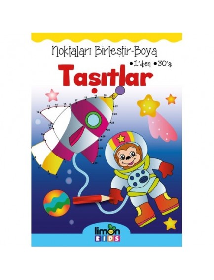 Noktaları Birleştir Taşıtlar - Limon Kids Yayınları
