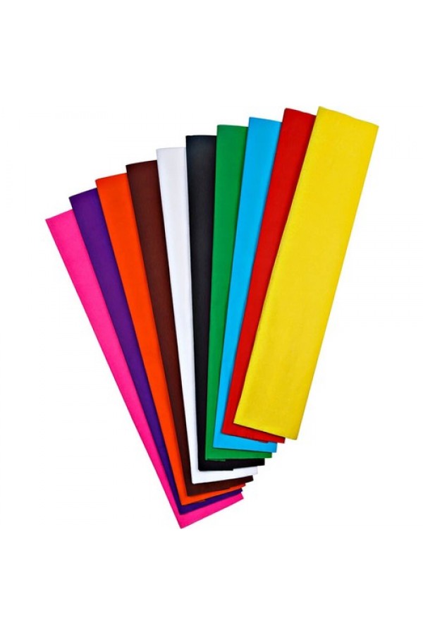 Nova Color 10'Lu Karışık Renkli Krapon Kağıdı Nc-338