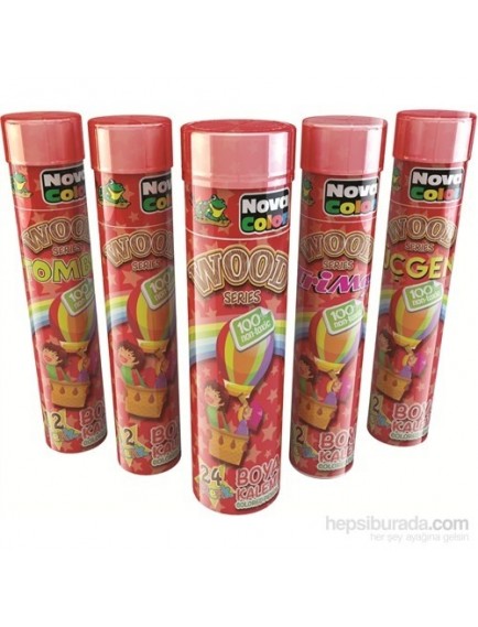 Nova Color 12 Renk Metal Tüp Uzun Kuru Boya Nc-403