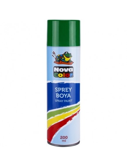 Nova Color 200Ml Yeşil Sprey Boya Nc-803