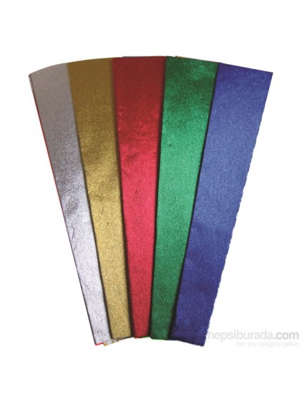 Nova Color Metalik 5'Li Krapon Kağıdı Nc-347