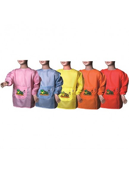 Nova Color Turuncu Öğrenci Çalışma Önlüğü Nc-4107
