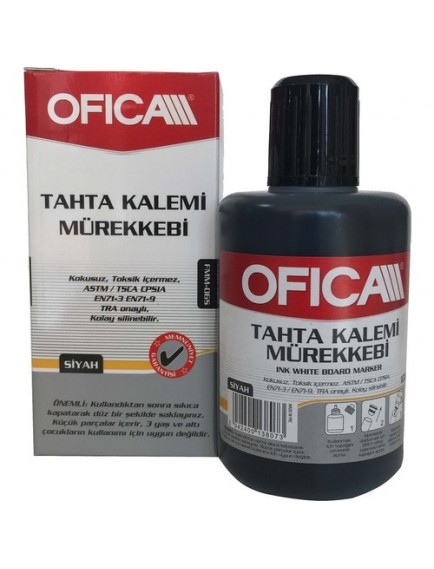 Ofica Tahta Kalemi Mürekkebi 100 Ml. Fmm-06S Siyah