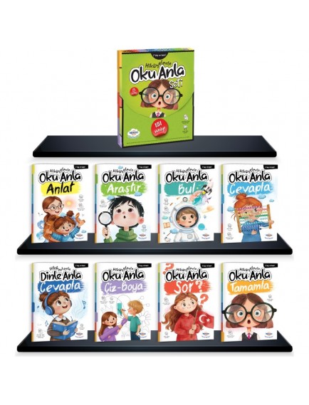 Öğretmen Evde Yayınları 1. Sınıf Hikayelerle Oku Anla Seti (8Kitap)
