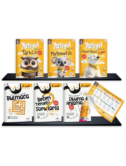 Öğretmen Evde Yayınları 2. Sınıf Yarıyıl Tatil Seti 