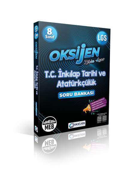 Oksijen Yayınları 8. Sınıf Lgs İnkilap Soru Bankası 