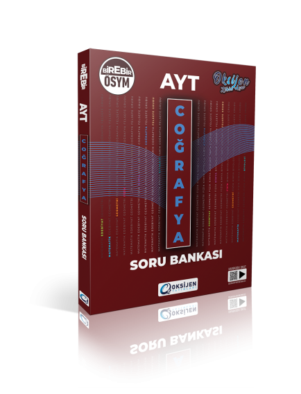 Oksijen Yayınları Ayt Coğrafya Soru Bankası 