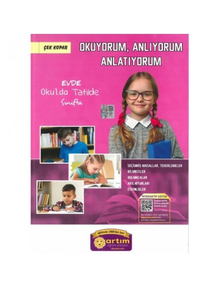 Artım Yayınları 4. Sınıf Okuyorum Anlıyorum Anlatıyorum