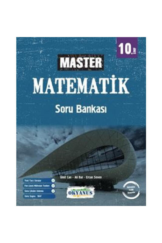 Okyanus Yayınları 10.Sınıf Matematik Master Soru Bankası 