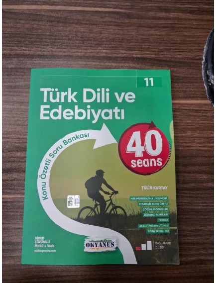 Okyanus Yayınları 11. Sınıf Edebiyat 40 Seans Soru Bankası 