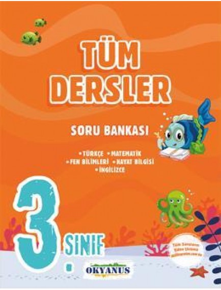 Okyanus Yayınları 3. Sınıf Tüm Dersler Soru Bankası 