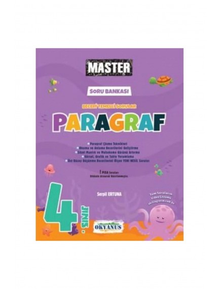 Okyanus Yayınları 4. Sınıf Paragraf Master Soru Bankası