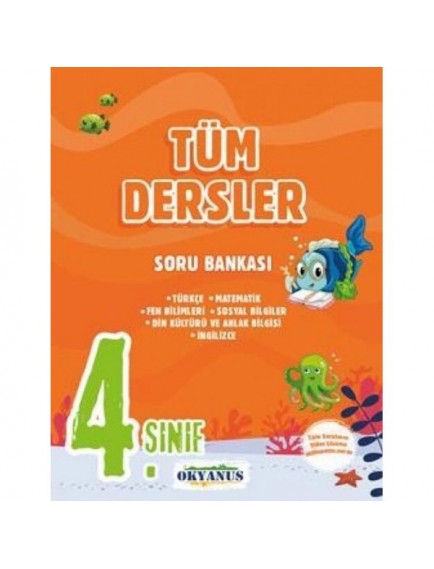 Okyanus Yayınları 4. Sınıf Tüm Dersler Soru Bankası
