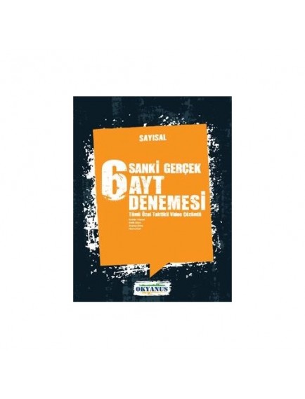 Okyanus Yayınları 6. Sınıf Ayt Sayısal Denemesi