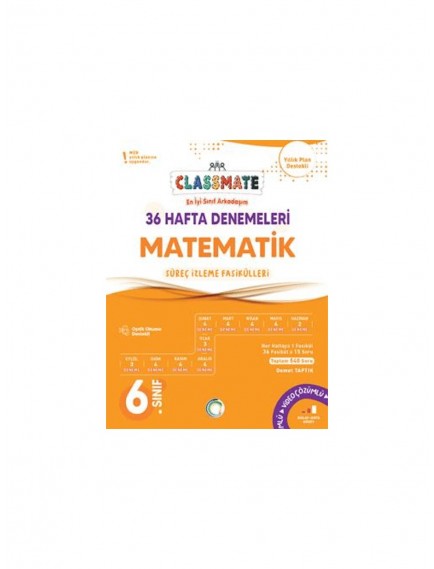 Okyanus Yayınları 6. Sınıf Matematik Iceberg 36 Hafta Denemeleri 