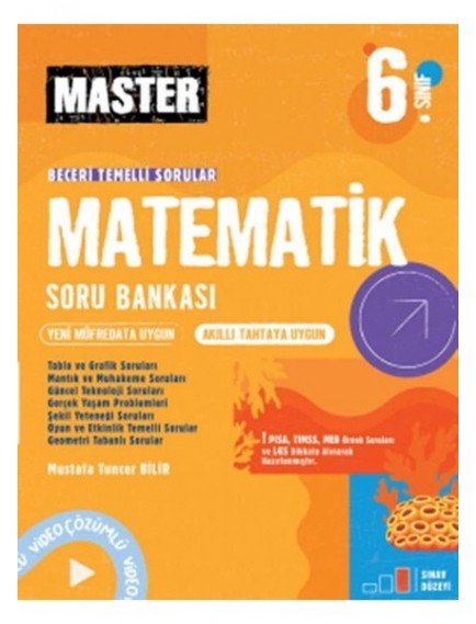 Okyanus Yayınları 6. Sınıf Matematik Master Soru Bankası 