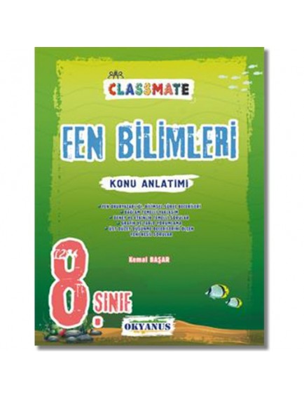 Okyanus Yayınları 8. Sınıf Classmate Fen Bilimleri Konu Anlatım