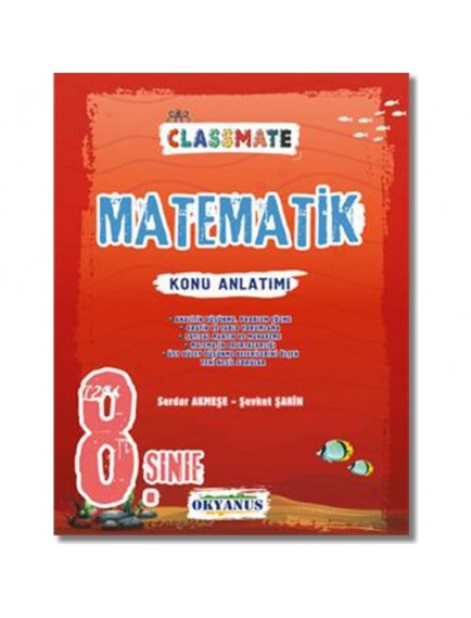 Okyanus Yayınları 8. Sınıf Classmate Matematik Konu Anlatımı