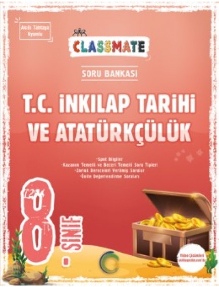 Okyanus Yayınları 8. Sınıf İnkılap Tarihi Clasmate Soru Bankası