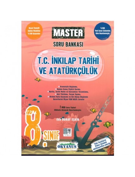 Okyanus Yayınları 8. Sınıf Master T.C İnkılap Tarihi Soru Bankası