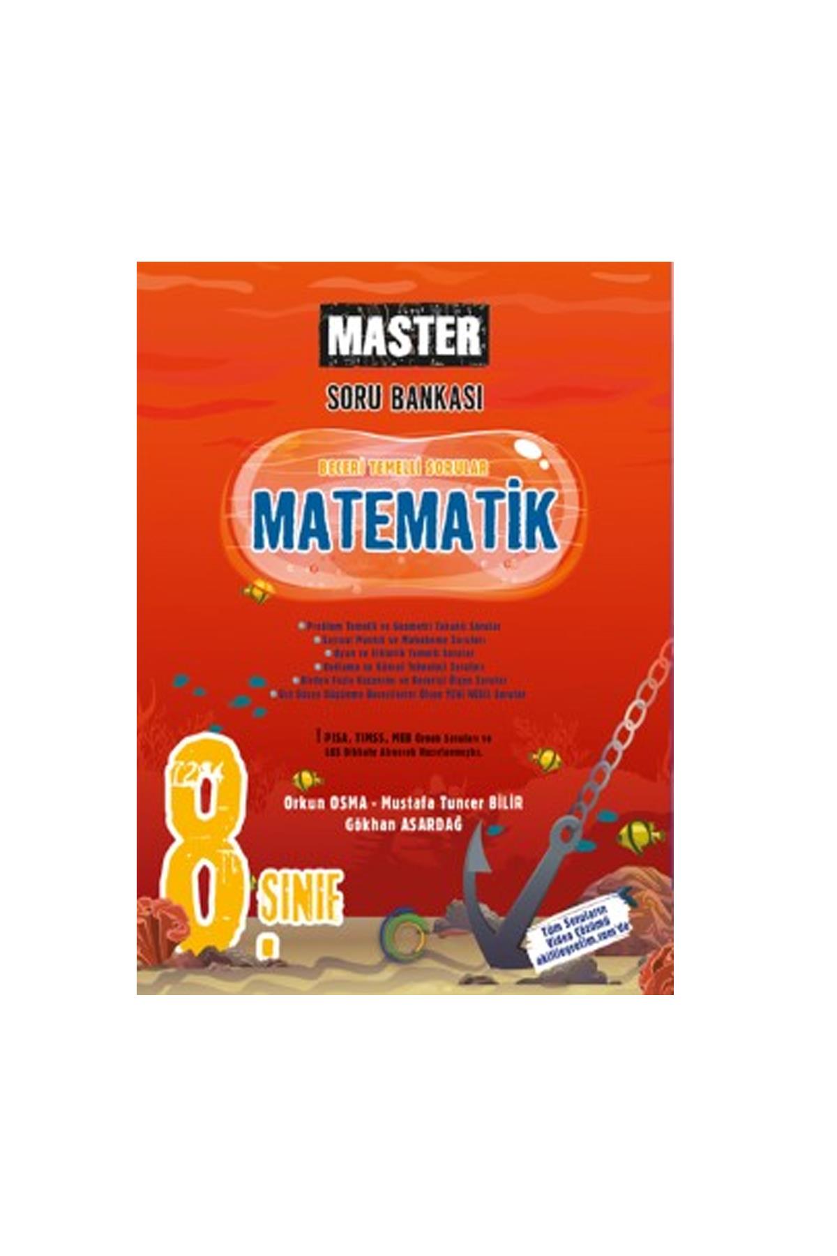 Okyanus Yayınları 8. Sınıf Matematik Master Soru Bankası