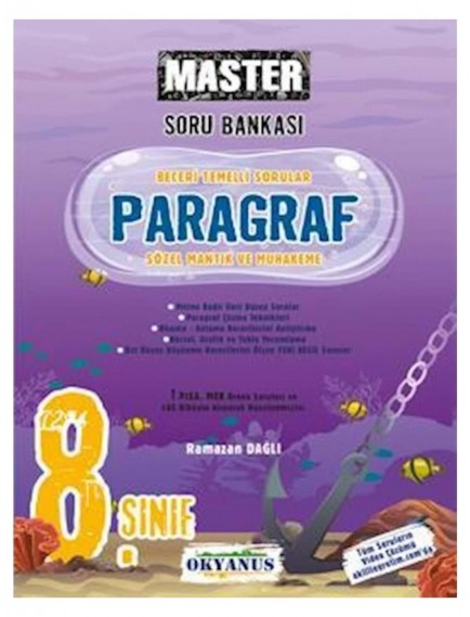 Okyanus Yayınları 8. Sınıf Paragraf Master 