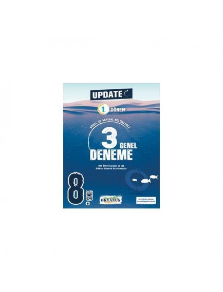 Okyanus Yayınları 8. Sınıf Update 1. Dönem 3'Lü Deneme