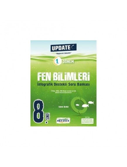 Okyanus Yayınları 8. Sınıf Update Fen Bilimleri 1. Dönem İntografik Destekli Soru Bankası