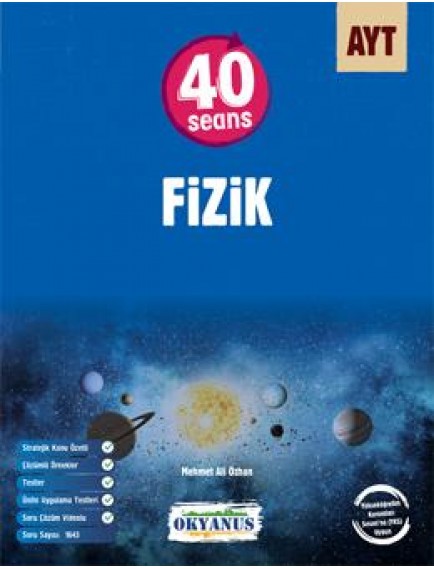 Okyanus Yayınları Ayt 40 Seansta Fizik 